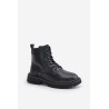 Insulated Ankle Boots Workers Women OO274A126 Black-