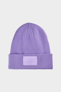 Žieminė kepurė unisex violetinė 4F 4FWAW24ACAPU433-52S-CAPU433-52S