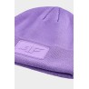 Žieminė kepurė unisex violetinė 4F 4FWAW24ACAPU433-52S-CAPU433-52S