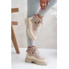 Smėlio spalvos suvarstomi moteriški batai-9078-PA-B BEIGE