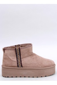 UGG stiliaus žieminiai batai ant platformos WEYAN KHAKI-KB Y-50