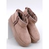 UGG stiliaus žieminiai batai ant platformos WEYAN KHAKI-KB Y-50