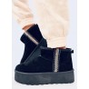 UGG stiliaus žieminiai batai ant platformos WEYAN BLACK-KB Y-50