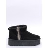 UGG stiliaus žieminiai batai ant platformos WEYAN BLACK-KB Y-50