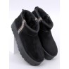 UGG stiliaus žieminiai batai ant platformos WEYAN BLACK-KB Y-50