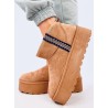 UGG stiliaus žieminiai batai ant platformos WEYAN CAMEL-KB Y-50