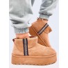 UGG stiliaus žieminiai batai ant platformos WEYAN CAMEL-KB Y-50