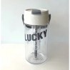 Butelis, vandens butelis su krepšeliu ir šiaudeliu 800 ML Lucky BD36-BD36