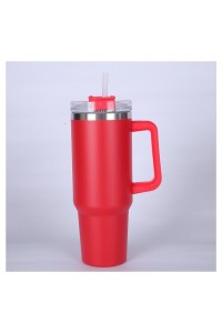 DIDELIOS TALPOS TERMINIS PUODULIS SU RANKENE ir šiaudeliais THERMOS 10L PILKAS TAURAS15-CUP15