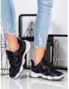 Stilingi originalūs juodos spalvos batai-K2018102NE