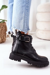 Stilingi juodi aukštos kokybės batai-EE2R4086C BLACK