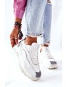 Madingi sportinio stiliaus Cross Jeans batai-II2R4017C WHITE