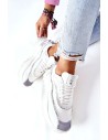 Madingi sportinio stiliaus Cross Jeans batai-II2R4017C WHITE
