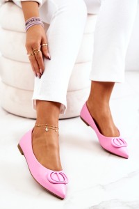 Stilingi elegantiški bateliai Pink Rachelle-T513P FUSHIA