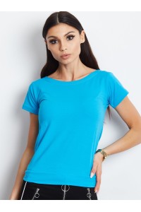 Mėlyni marškinėliai moterims-PL-BZ-1529.00