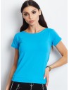 Mėlyni marškinėliai moterims-PL-BZ-1529.00