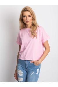 Rožiniai marškinėliai Basic Feel Good-RV-TS-4841.72P