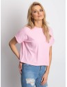 Rožiniai marškinėliai Basic Feel Good-RV-TS-4841.72P