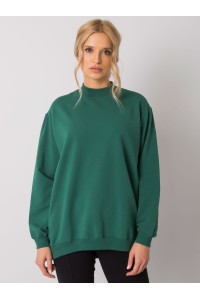 Tamsiai žalias džemperis Basic Feel Good-RV-BL-5185.90P