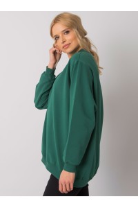 Tamsiai žalias džemperis Basic Feel Good-RV-BL-5185.90P