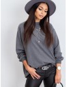 Tamsiai pilkas džemperis Basic Feel Good-RV-BL-5185.70P