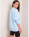 Šviesiai mėlynas džemperis Basic Feel Good-RV-BL-5185.84P