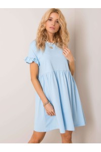 Šviesiai mėlyna suknelė Rue Paris-RV-SK-5576.04