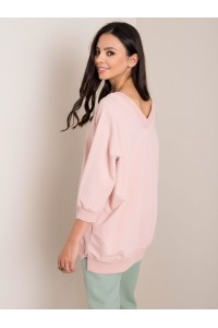 Sviesiai rožinis džemperis Rue Paris-RV-BL-5676.09