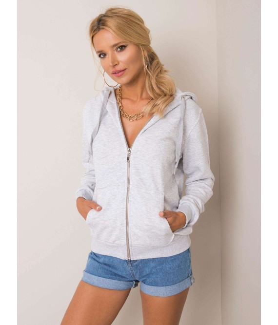 Šviesiai pilkas džemperis Basic Feel Good-RV-BL-5769.99P