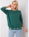 Tamsiai žalias džemperis Relevance-RV-BL-5978.06P