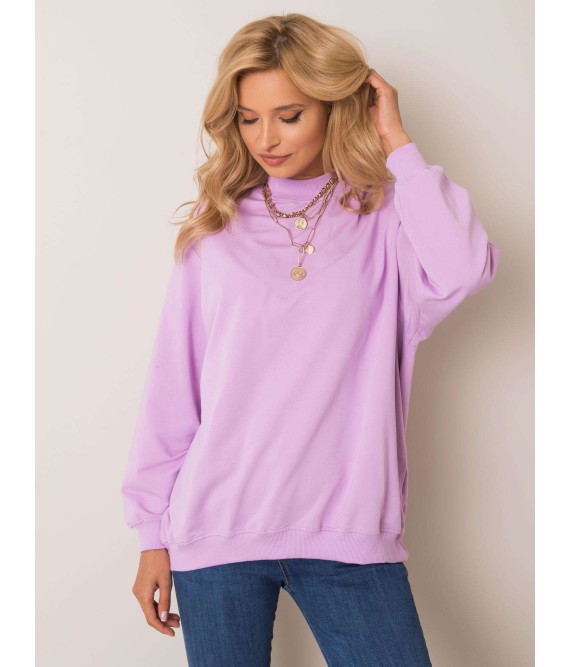 Šviesiai violetinis džemperis Basic Feel Good-RV-BL-5185.90P