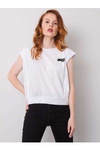 Balti marškinėliai moterims-HB-TS-3039.44P