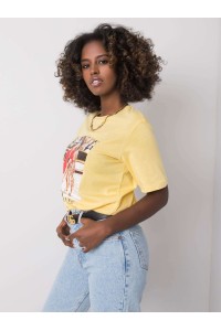 Geltoni marškinėliai moterims-PM-TS-SS21CA30.66
