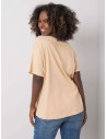Smėlio spalvos marškinėliai moterims-PM-TS-SS21OX04.55