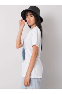 Balti marškinėliai moterims-HB-TS-3053.69P