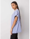 Šviesiai mėlyni marškinėliai Rue Paris-157-TS-4170.81