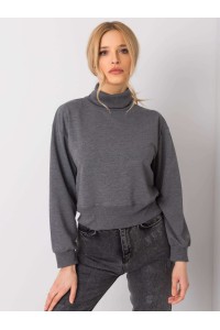 Tamsiai pilkas džemperis Basic Feel Good-RV-BL-6263.86P