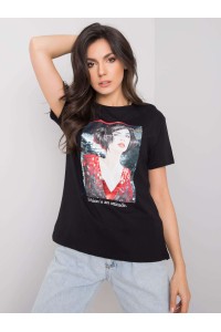 Juodi marškinėliai moterims-PM-TS-SS21TX04.31