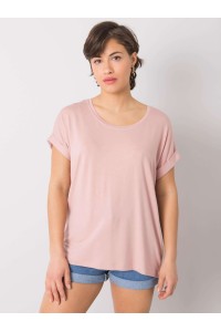 Šviesiai rožinė marškinėliai Rue Paris-37-TS-10032021.41